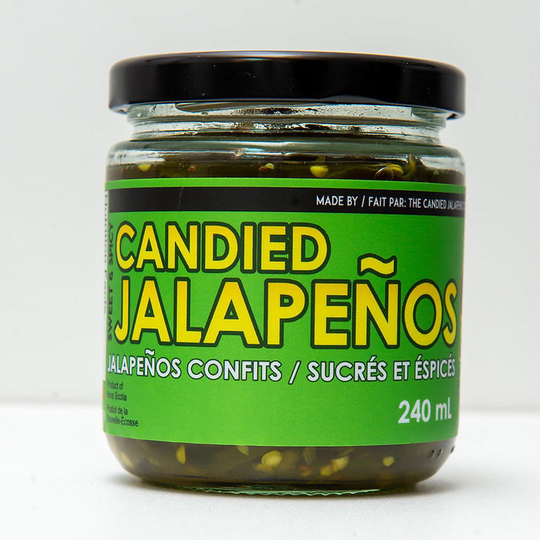 Sweet & Spicy Candied Jalapenos