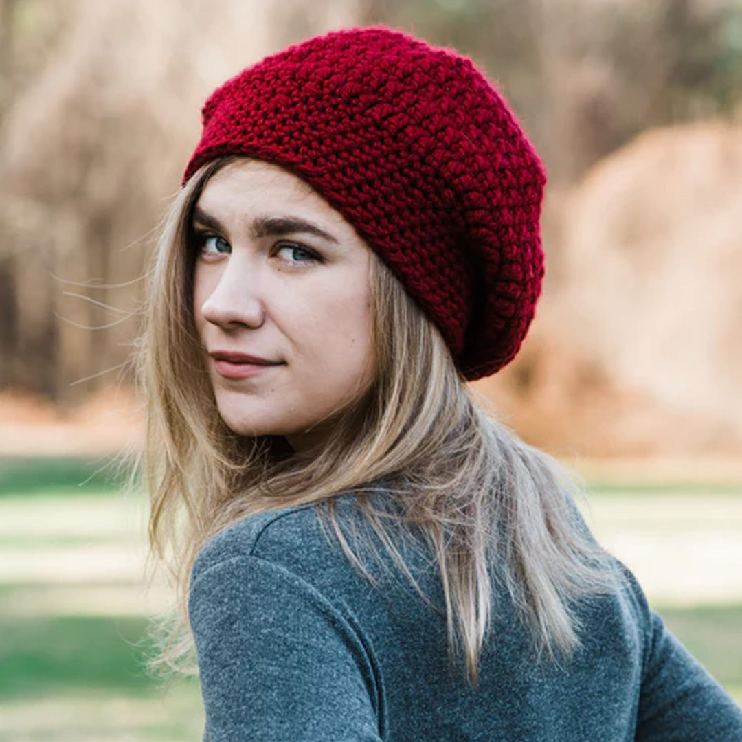 STEVE MADDEN Women's Chunky Knit Beret - Fashionable Fall Hat | Cozy & Trendy Headwear