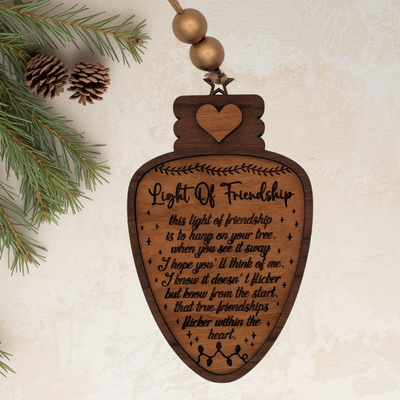 "Light of Friendship" Ornament