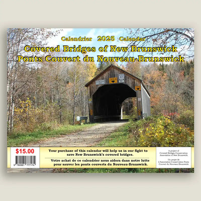 2025 Covered Bridge Calendar