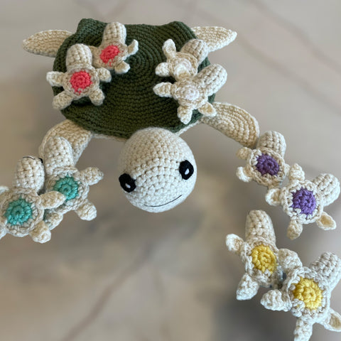 Crocheted Turtle Memory Game