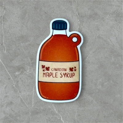 Canadian Maple Syrup Sticker