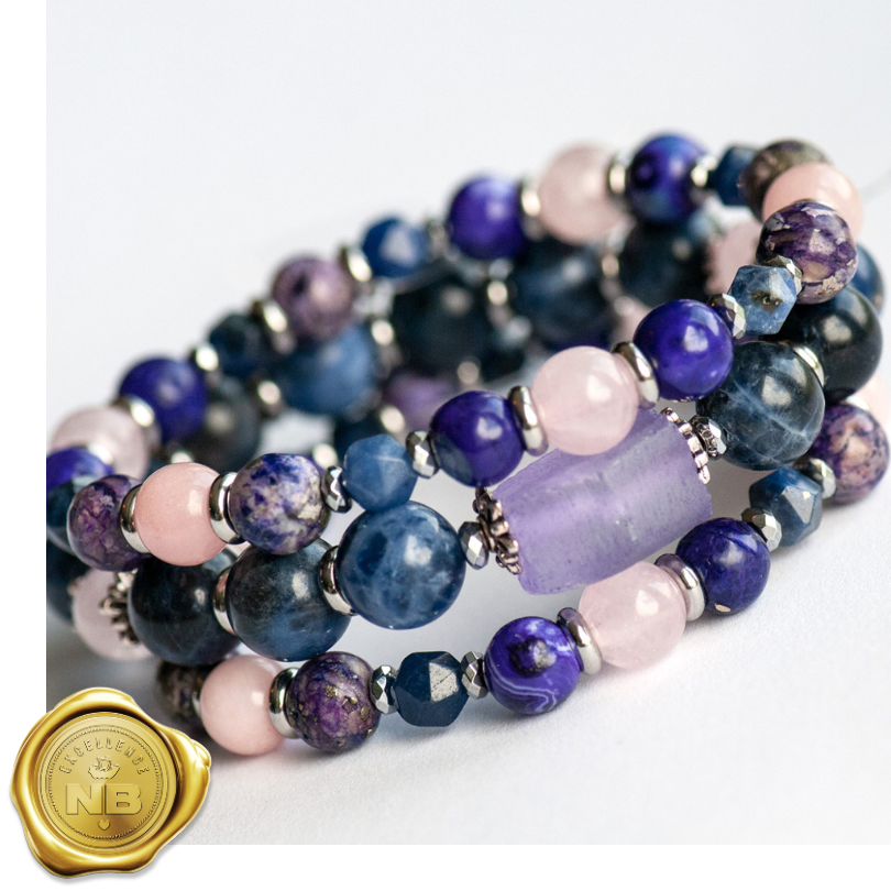 Dignified Lynx - Gemstone Bracelet Set