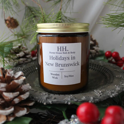 Holidays in New Brunswick Candle