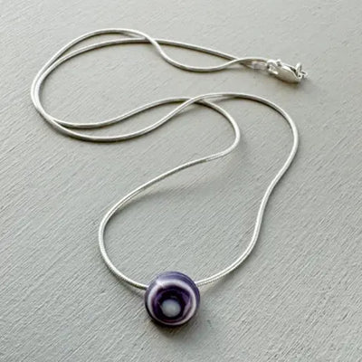 Pearl Pendant with Silver Chain