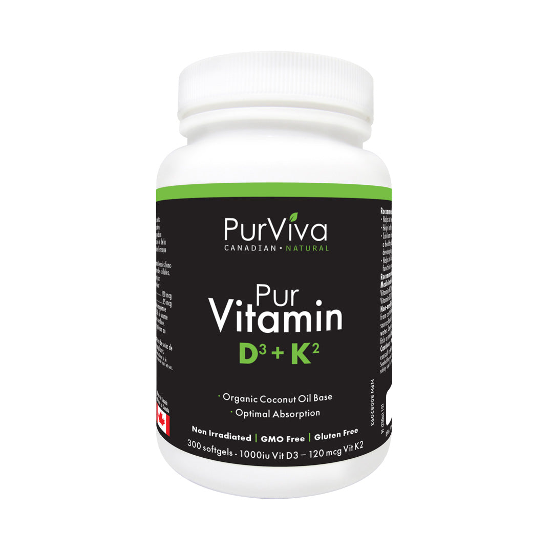 PurVitamin D3+K2