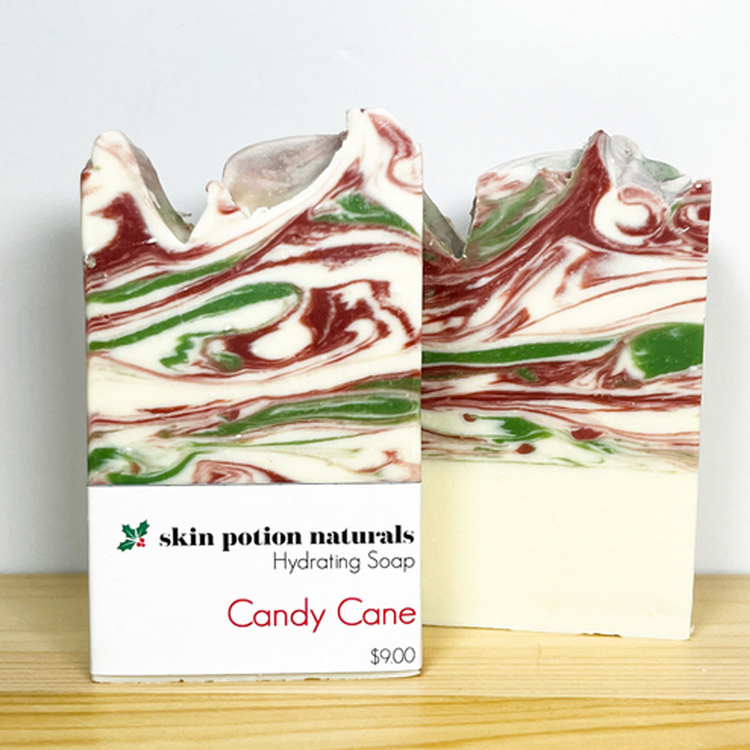 Candy Cane Seasonal Soap