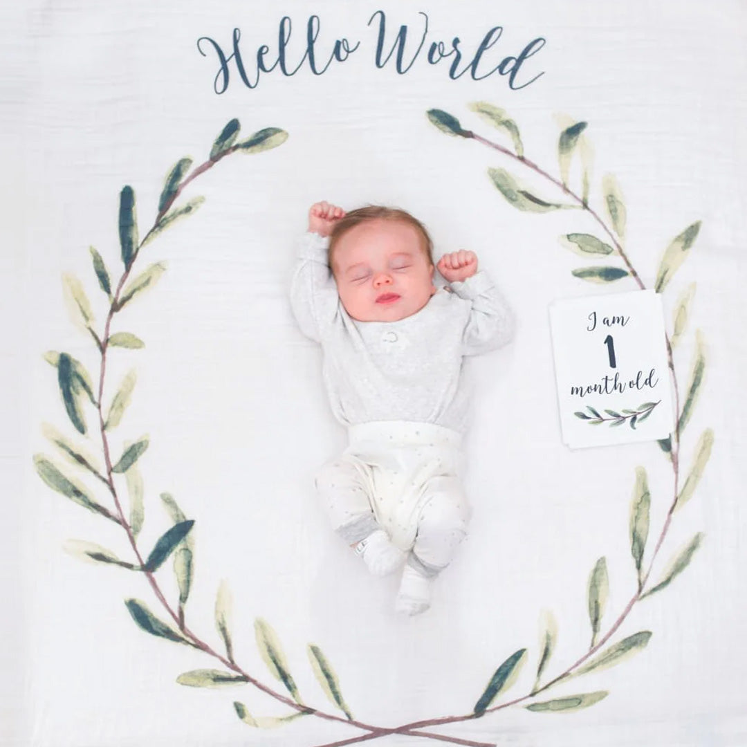Hello World - Milestone Blanket