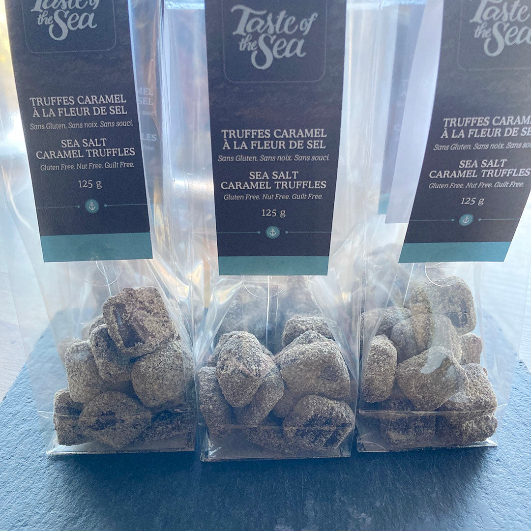 Truffles caramel à la fleur de sel