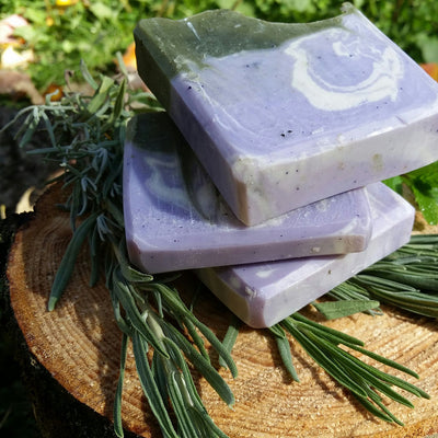Garden Fairy Lavender Peppermint Soap Bar