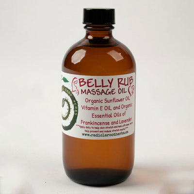 Organic Belly Rub Massage Oil
