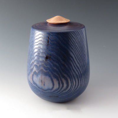 Handmade Urn in Dyed Ash