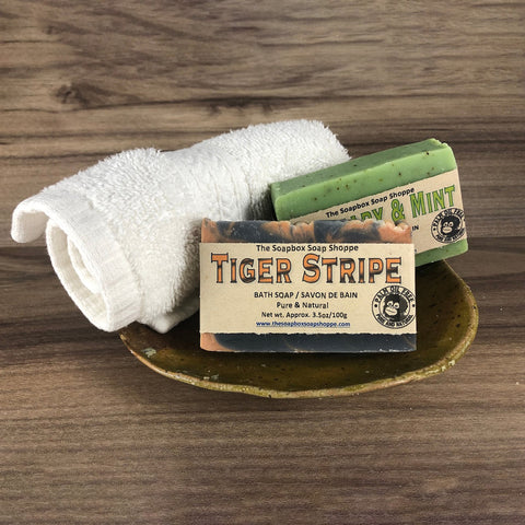 Pain de savon Tiger Stripe