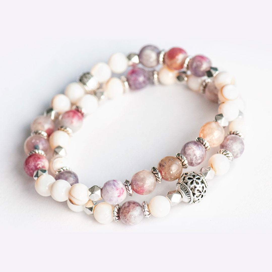 Fierce Self Love Gemstone Bracelet Set