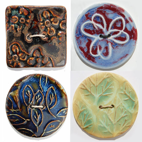 Pottery Buttons