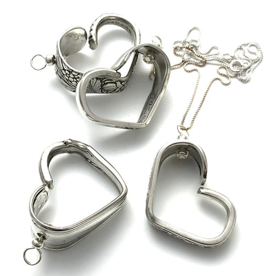 Spoon Heart Necklace