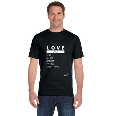 T-shirt Love Over It - Unisexe