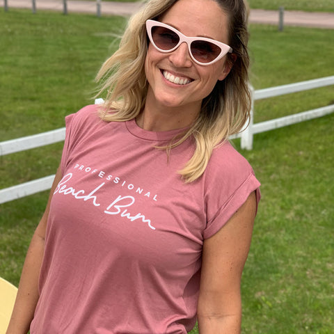 T-shirt Beach Bum professionnel pour femme